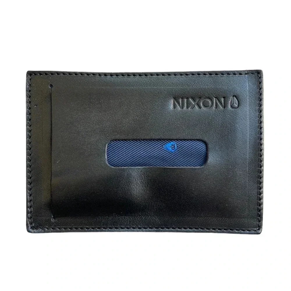 Nixon Stealth Slim Card Wallet, black